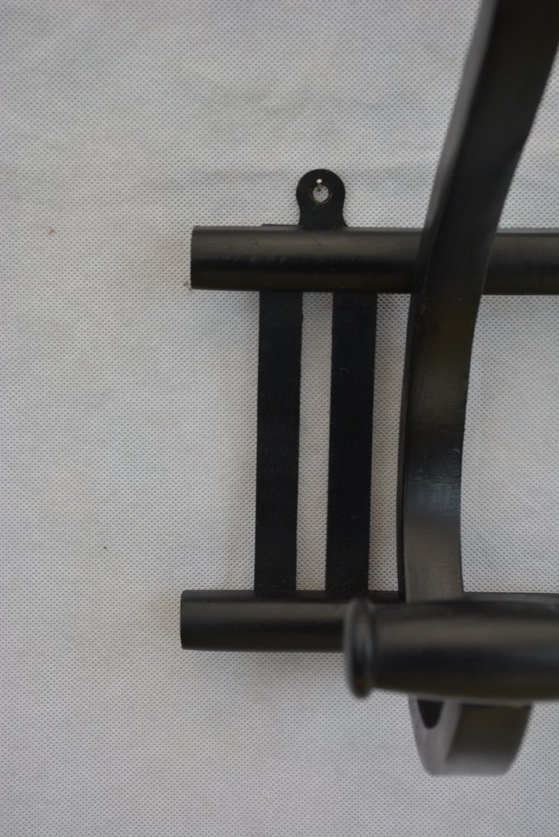 Ebonised Bentwood Coat Rack Coat Hooks - Image 13